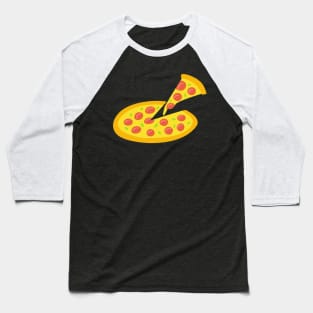 Whole Fresh Italian Cheese Pizza Pie Baseball T-Shirt